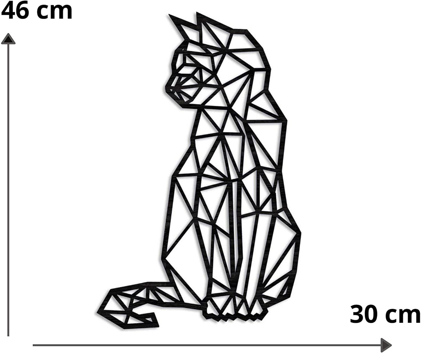 Metal Wall Art Cat