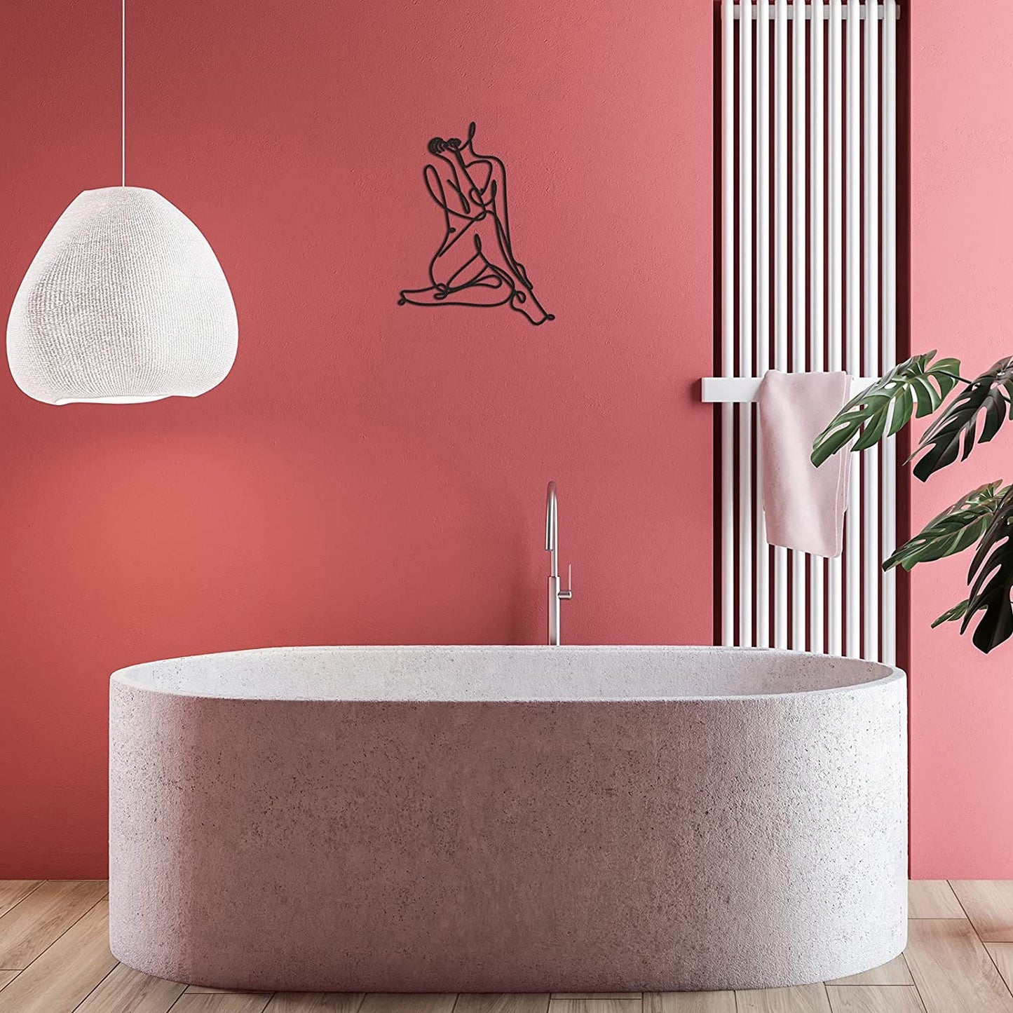 Abstract Metal Decoration Wall