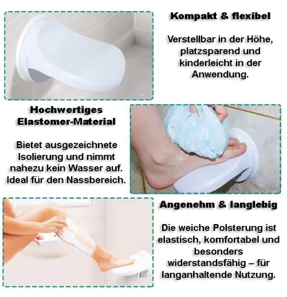 SafeFoot (Badezimmer-Fußstütze mit Saugnapf)