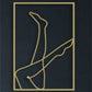 Acryldeko "weibliche Lust"