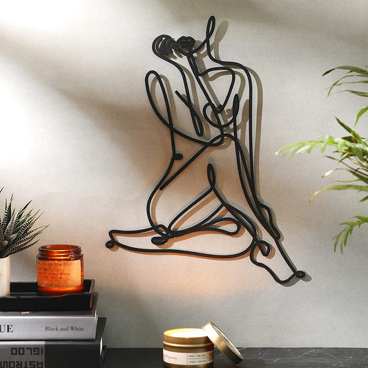 Abstract Metal Decoration Wall